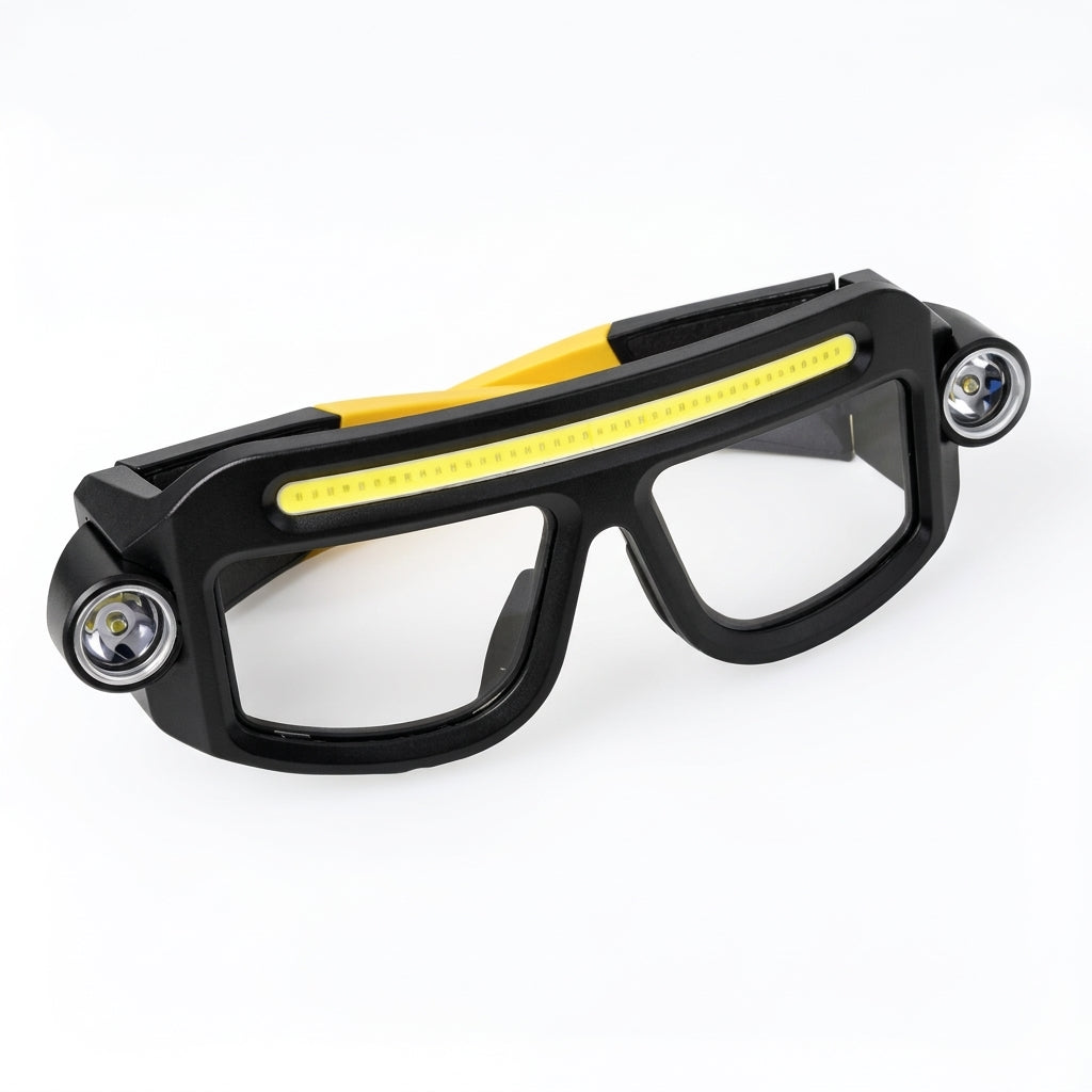 Safety Glasses with LED Light